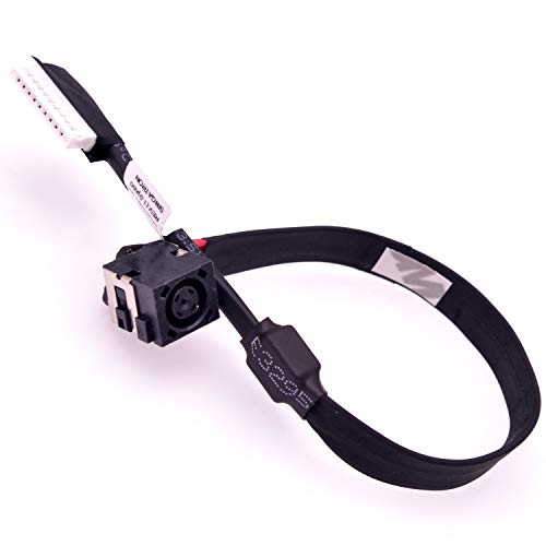 Deal4GO DC Power Jack Harness Cable Charging Port Replacement for Dell Alienware 17 R2 R3 P43F T8DK8 DC30100TO00 - Image 3