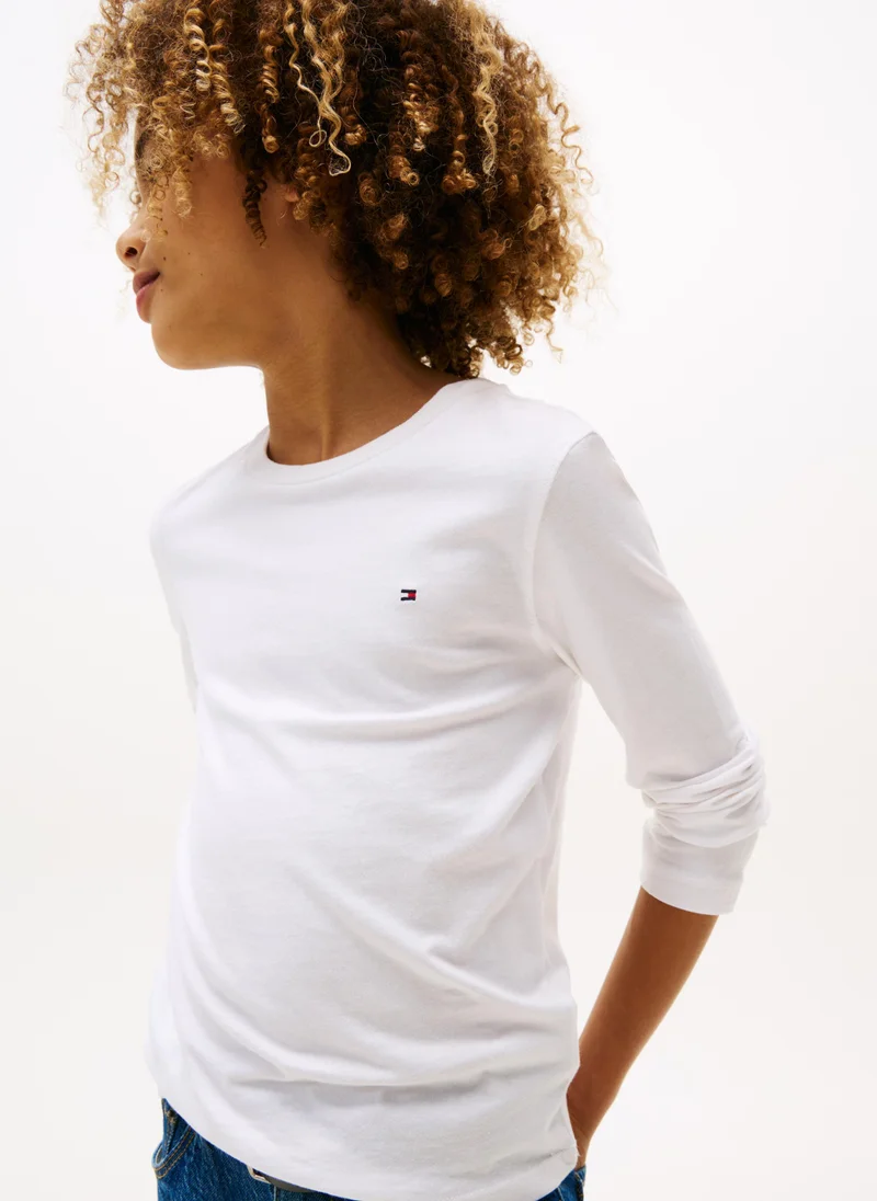TOMMY HILFIGER Kids Crew Neck Short Sleeve T-shirt