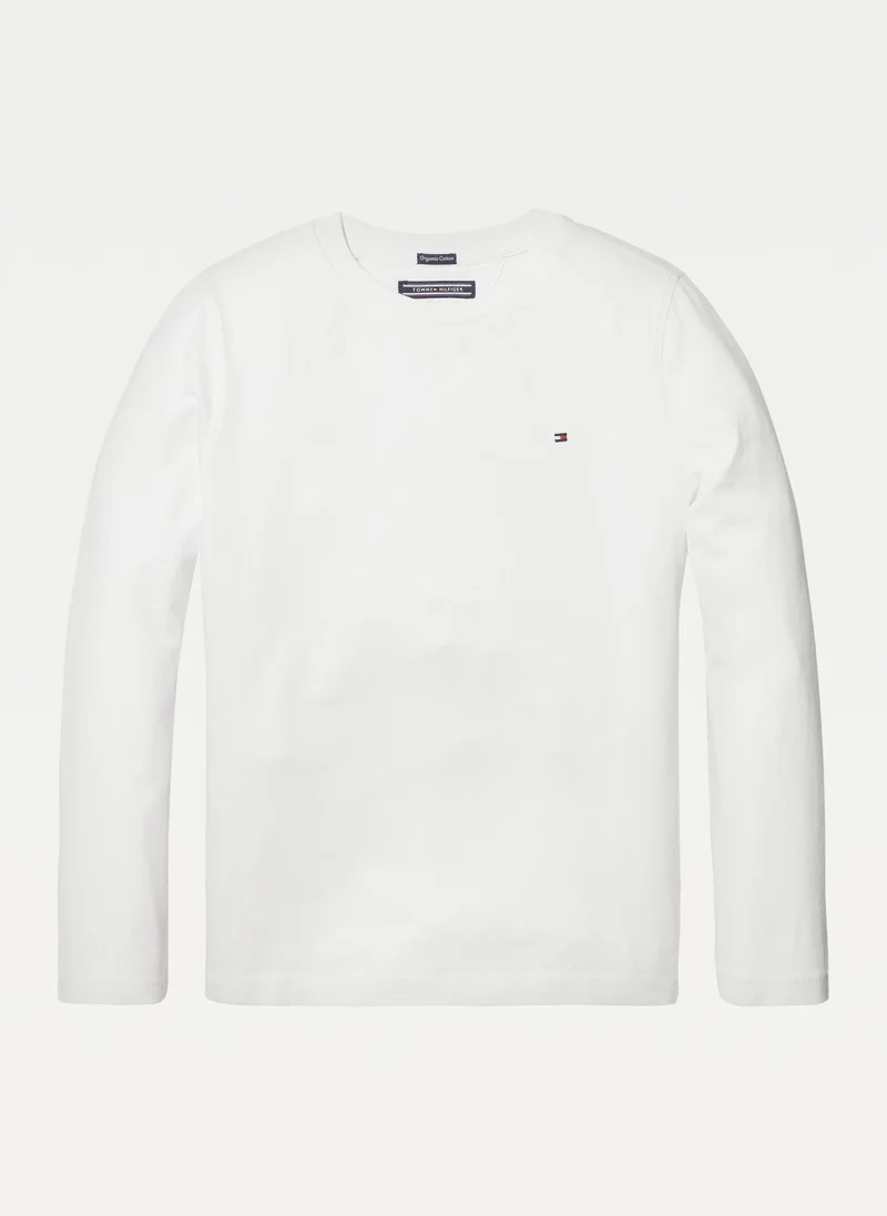 TOMMY HILFIGER Kids Crew Neck Short Sleeve T-shirt