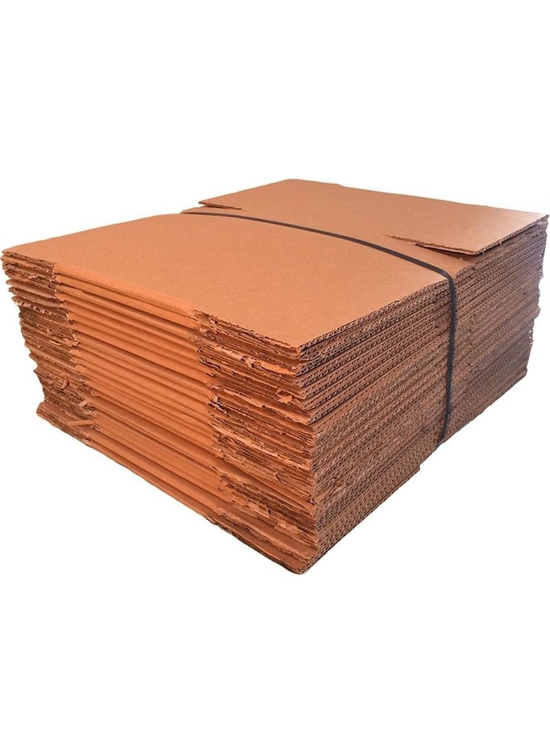 Minimax Market - 60X40X40 cm 5 Pieces Double Corrugated Transport, Moving Box, Cardboard Box, Empty Box - Image 1