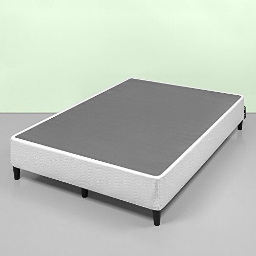 ZINUS Keenan Metal Mattress Foundation Standing Box Spring Headboard Brackets Included Easy Assembly Queen