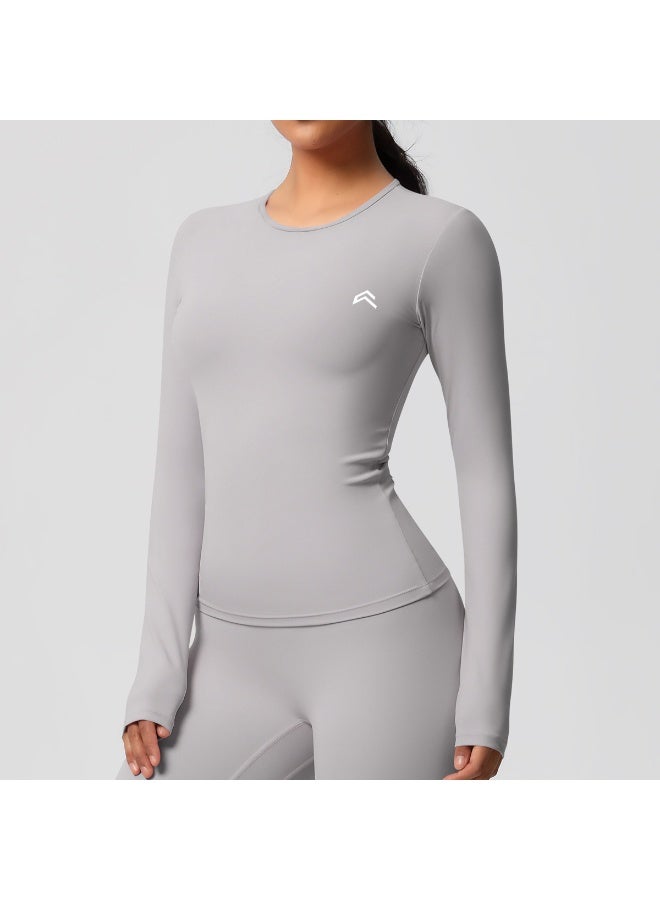 Oneractive High Stretch Long Sleeve Yoga Top - Image 2
