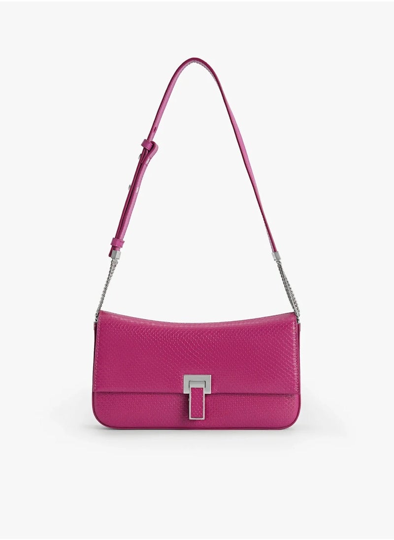 Pedro Fashionable rectangular flap shoulder bag for women  - Image 1