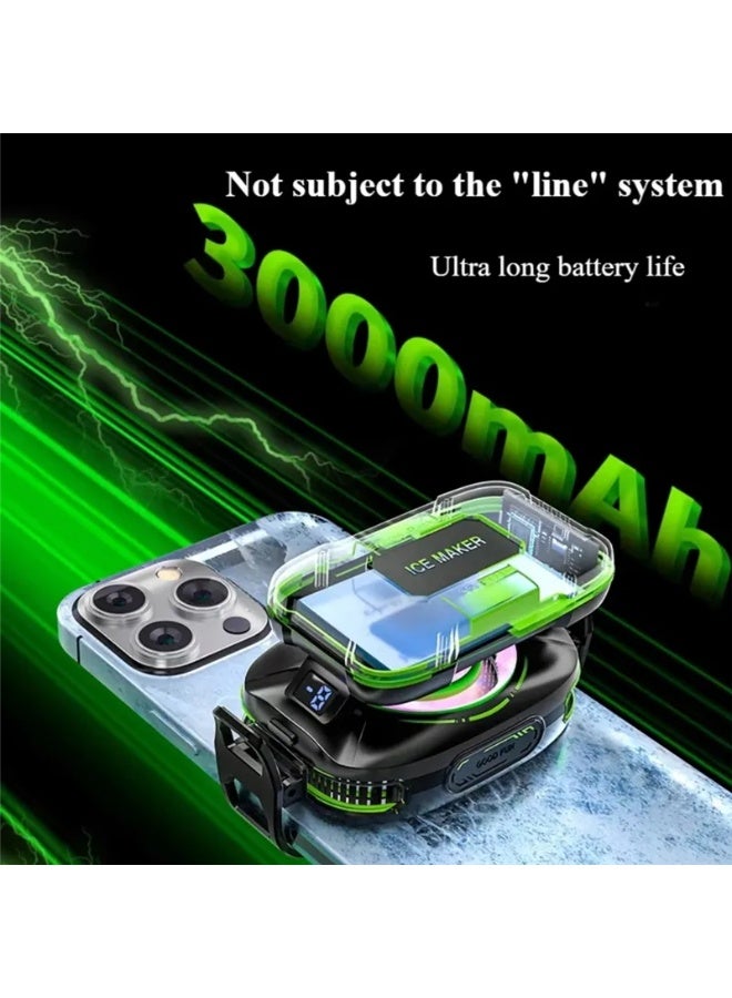 JS85 Phone Fan Cooler Semiconductor Radiator for Mobile Gaming - Image 3