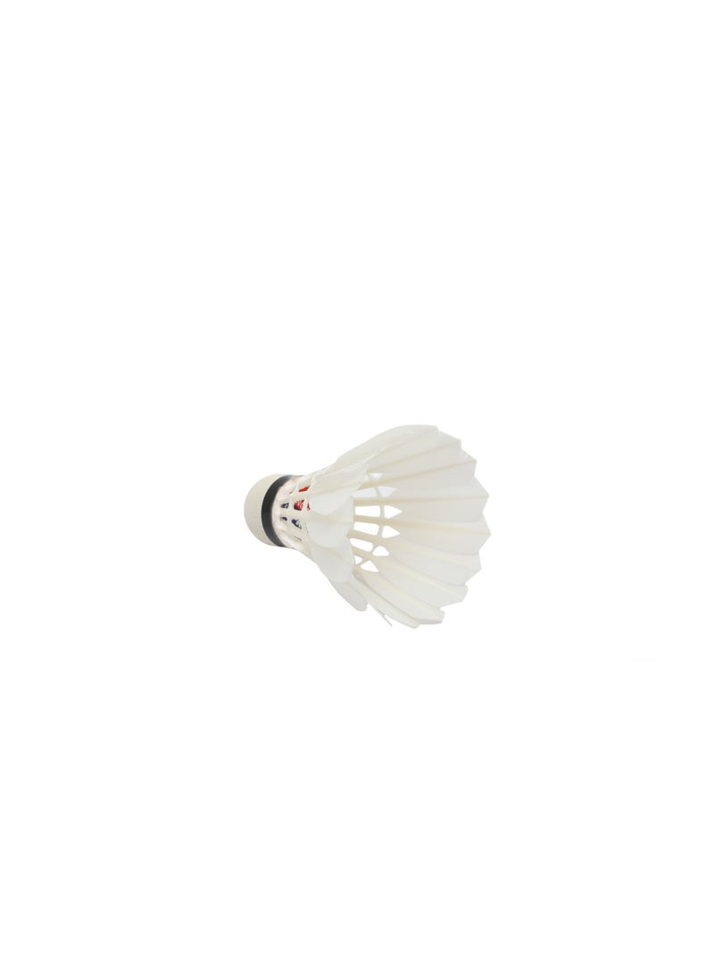 LING-MEI 90 PRO Goose Feather Shuttlecock (White) - PACK OF 1 TUBE - Image 5