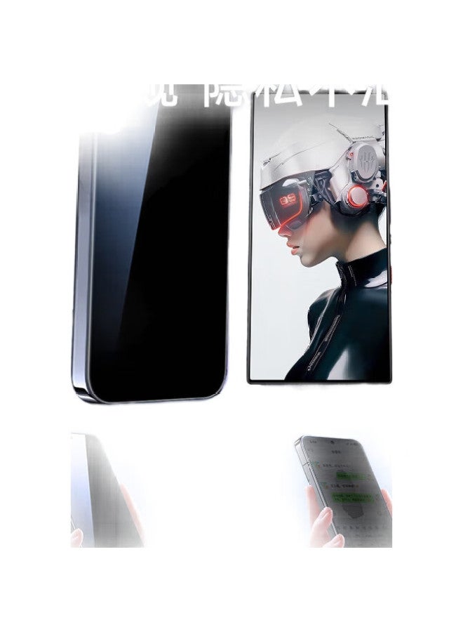 Koolife Compatible Tempered Glass Screen Protector For Nubia Red Magic 9 Pro/9 Pro+/9S Pro, Privacy Protection Film, Ultra-Thin, Hd, Full Coverage, Shatterproof - Image 1