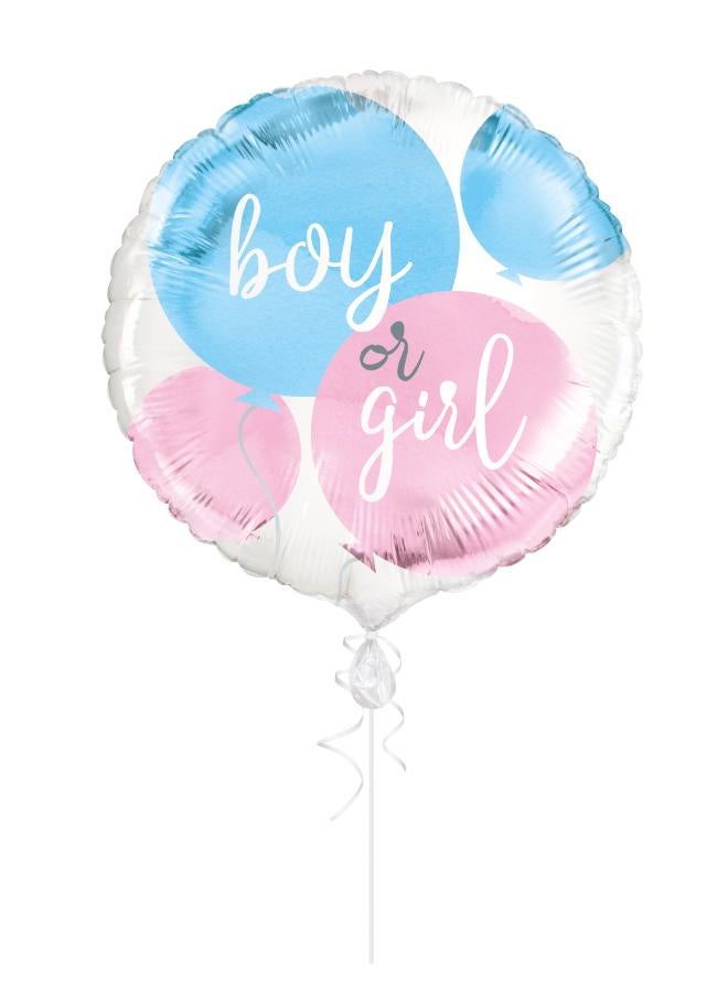 Unique Gender Reveal Foil Balloon - Image 2