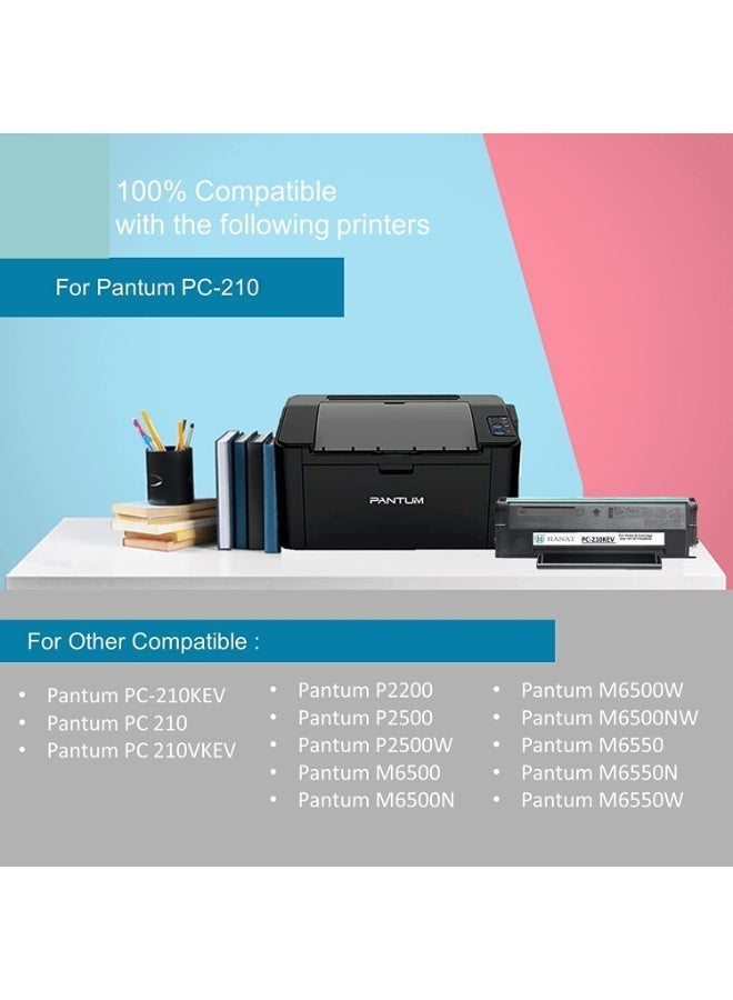 SKY PC-210 Toner Cartridge for Pantum P2200 P2500 P2500N P2500W P2500NW M650 M6500NM 1600 pages - Image 3