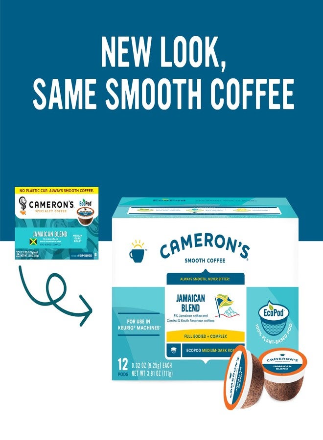 Cameron's Coffee Single Serve Pods, Jamaican Blend, 12 Count (Pack of 1) - Image 2