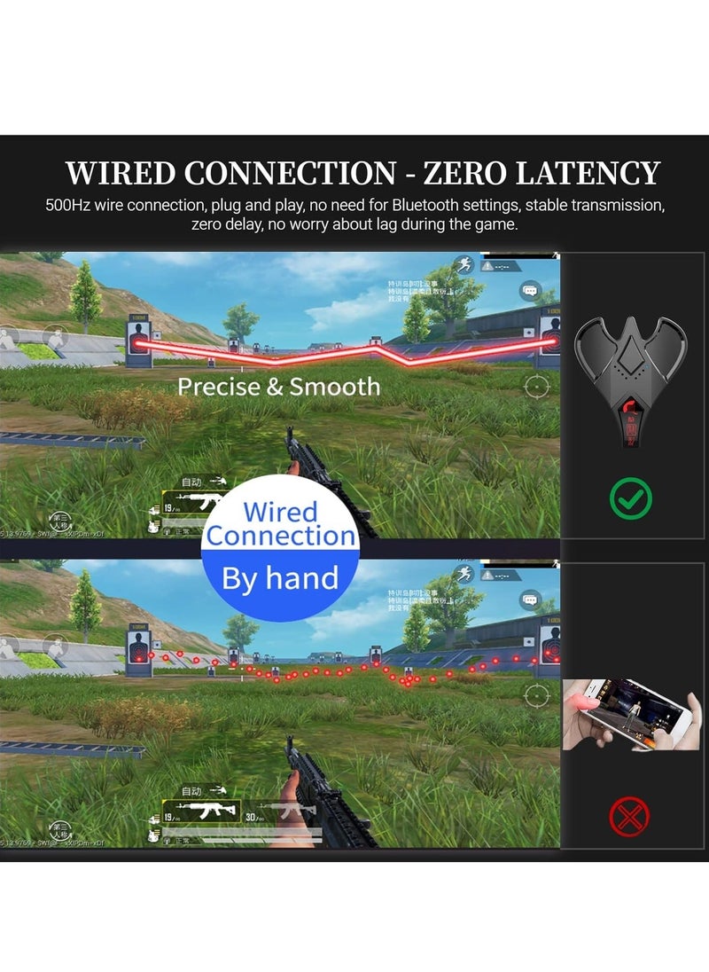 Y&D - Keyboard and Mouse Adapter for Android Phone/Tablet, Mobile Gaming Converter with Wired/Wireless Dual Modes, 3.5mm Headset Jack, Play All Games PUBG - Image 1