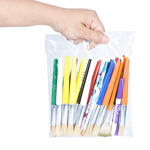 Retail Supply Co Poly Bags with Suffocation Warning 6x9", 8x10", 9x12", 11x14" - Combo Pack of 400 (100 each size) - Clear Poly Bags by Retail Supply Co - Extra Strong Seal - Image 5