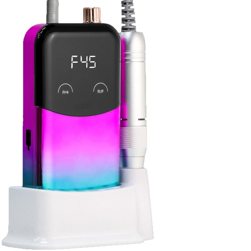 Portable electric nail polish machine for removing dead skin, removing nail polish, and polishing  white - Image 5