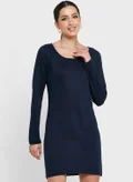 VERO MODA Navy Fitted Dress