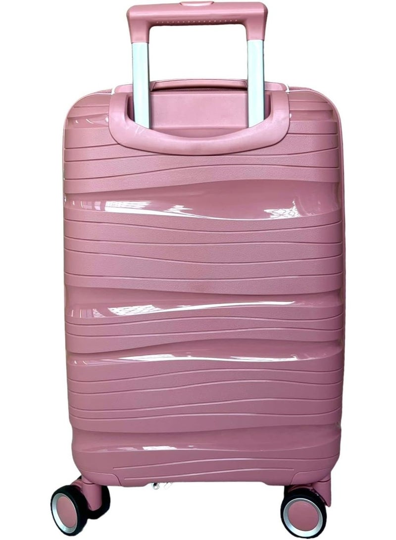 حقيبة سفر بجوانب صلبة خفيفة الوزن مع 4 عجلات دوارة – مقاس 28 بوصة – عملية وسهلة التنقل - Image 2