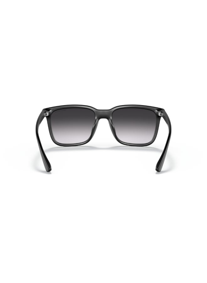 Armani Exchange نظارات شمسية ARMANI EXCHANGE للرجال OVAL - AX 4112SU - حجم العدسة: 55 مم - أسود غير لامع - Image 1