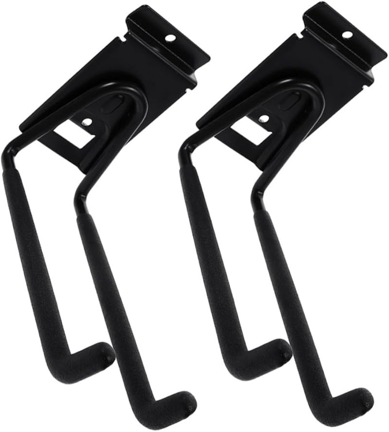 2Pcs 8 Inch Heavy Duty Metal Garage Hooks Wall Mount For Tool Organization Storage - Image 2
