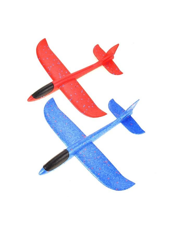 PowerTRC 17.5" Toy Throwing Foam Airplane ; 2 Pack Foam Gliding Airplane ; Outdoor Sports Toys And Party Favors  - Image 2