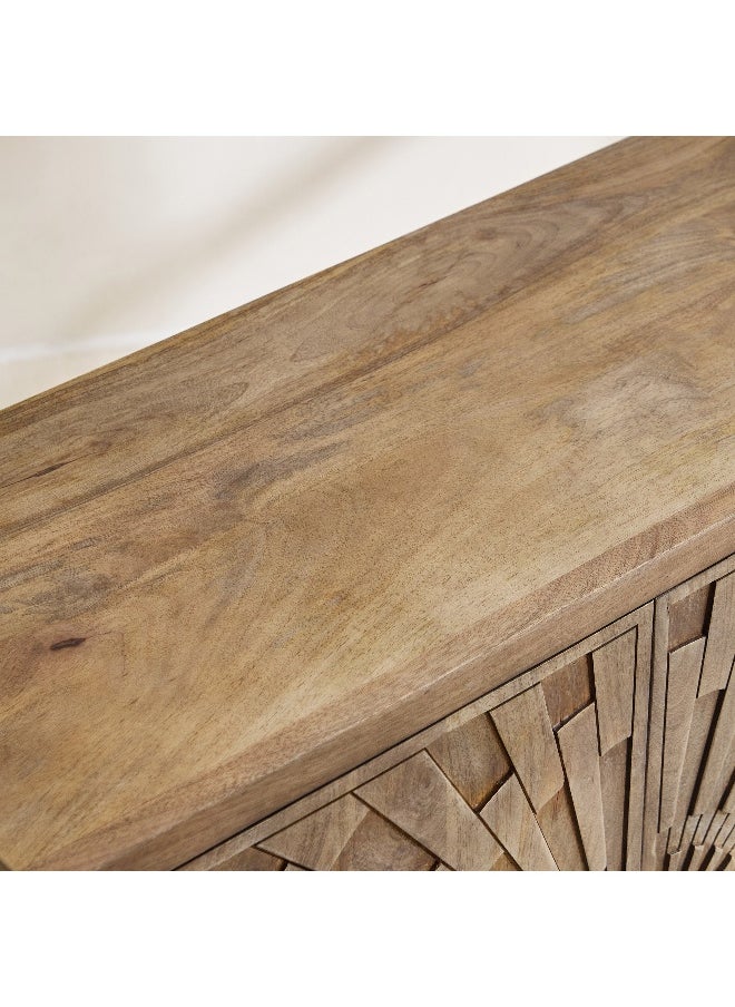 Home Box - Starburst 2-Door Solid Wood Buffet - Image 1