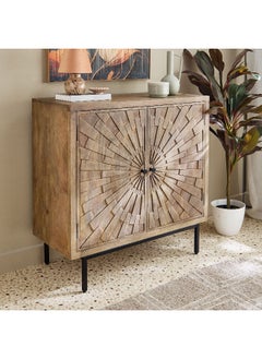 Starburst 2-Door Solid Wood Buffet