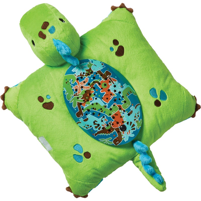 Pillow Pets Sleeptime Lites Green Dinosaur Stuffed Animal Plush Night Light - Image 4