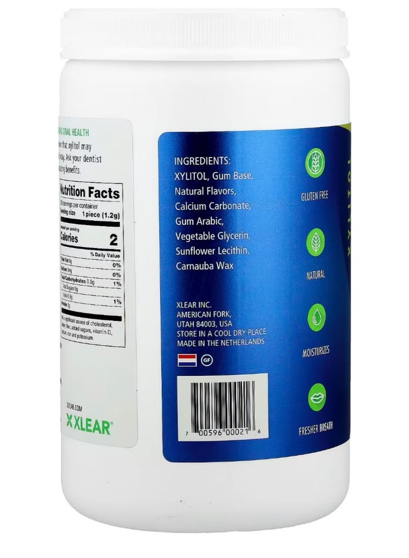 إكسلير Xlear، سبراي®، علكة، نعناع طبيعي، 550 قطعة - Image 3