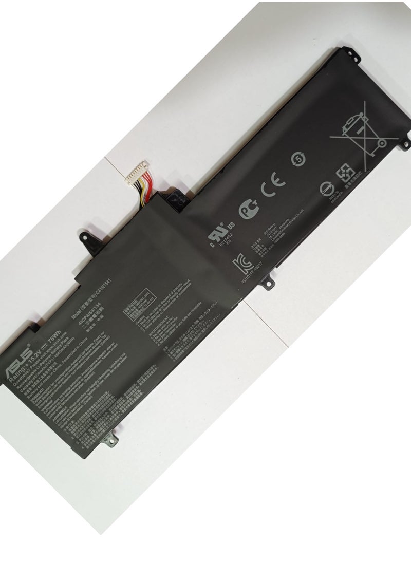 CSF C41N1541 Laptop Battery for Asus ROG Strix GL702 GL702V GL702VT GL702VM GL702VMK GL702VS GL702ZC Scar GL703G GL703GE GL703GM GL703GS GL702VSK G702VS G702VM G702VT Series 0B200-02070000 15.2V 76Wh  - Image 1