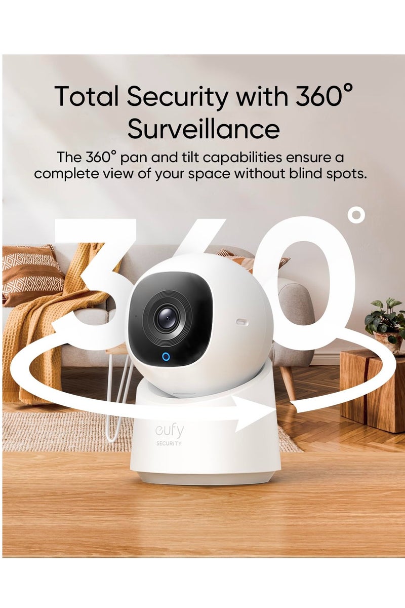 eufy EUFY SECURITY INDOOR CAM C220 2K INDOOR CAMERA – T8W11221 - Image 2
