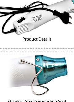 Y&D Electric Hot Air Gun White/Blue  - Image 3