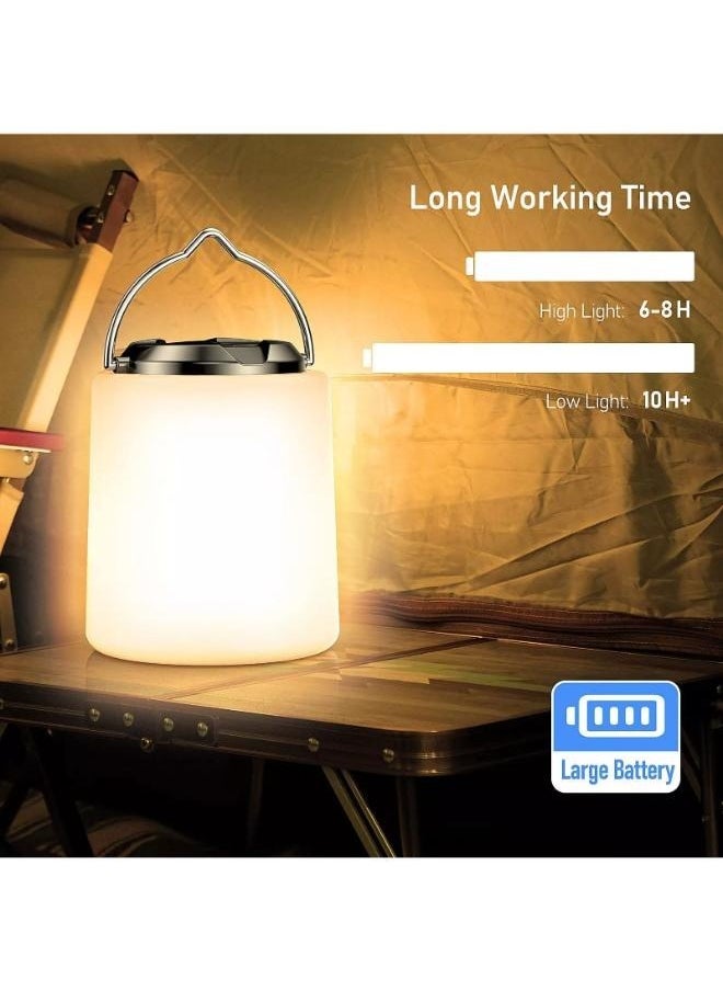 Generic - Rechargeable Waterproof LED Lantern Camping Light with 3 Mods of Light - Image 1