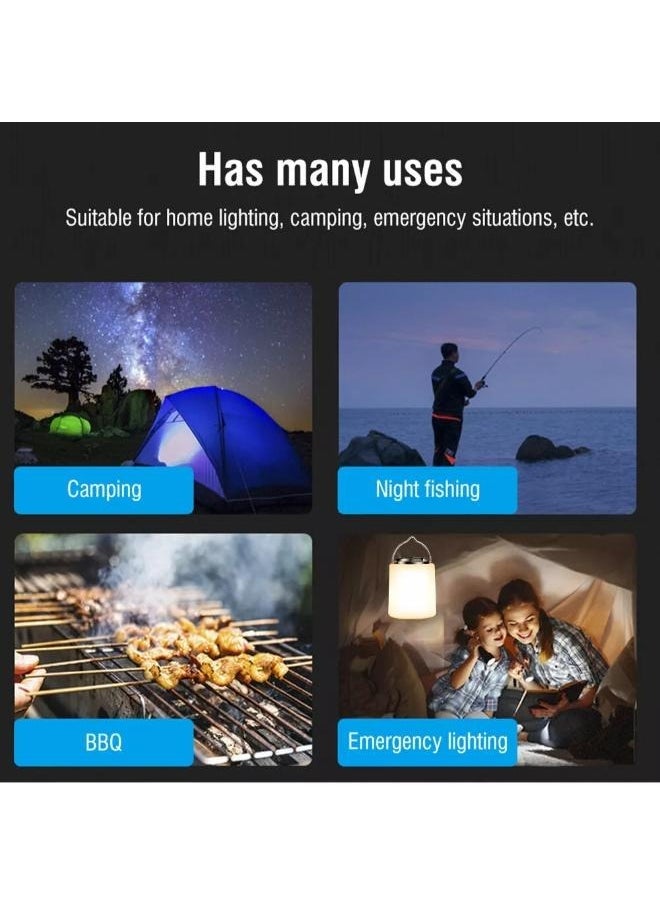 Generic - Rechargeable Waterproof LED Lantern Camping Light with 3 Mods of Light - Image 1