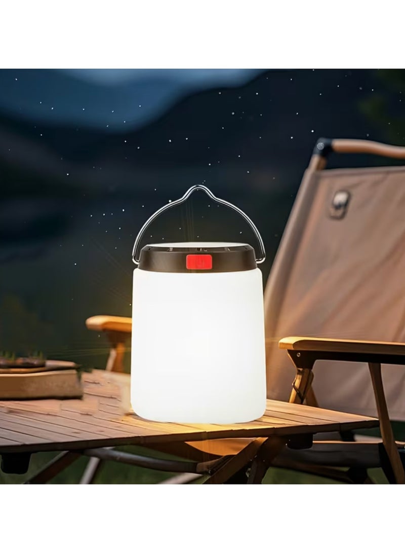 مصباح تخييم LED قابل لإعادة الشحن ومقاوم للماء مع 3 أوضاع إضاءة - Image 4