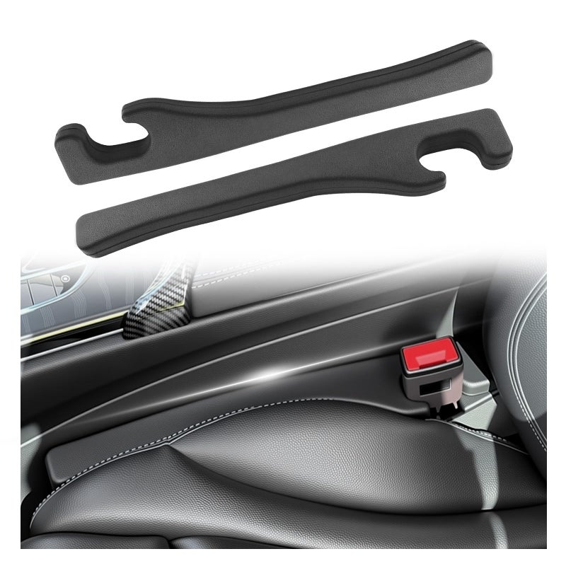 VKQTS 2026 New Car Seat Gap Filler,2PCS Soft Seat Gap Filler Strip for Block Items Slipping into Gaps,Universal Car Seats Gaps Plug Cars Interior Accessories for Cars SUVs - Image 1