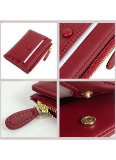 Generic Women Wallet with Bifold Compact Size Classic Handy Ladies Small Short Wallet Purse Gift for Birthday and Party  - Image 2