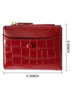 Generic Women Wallet with Bifold Compact Size Classic Handy Ladies Small Short Wallet Purse Gift for Birthday and Party  - Image 4