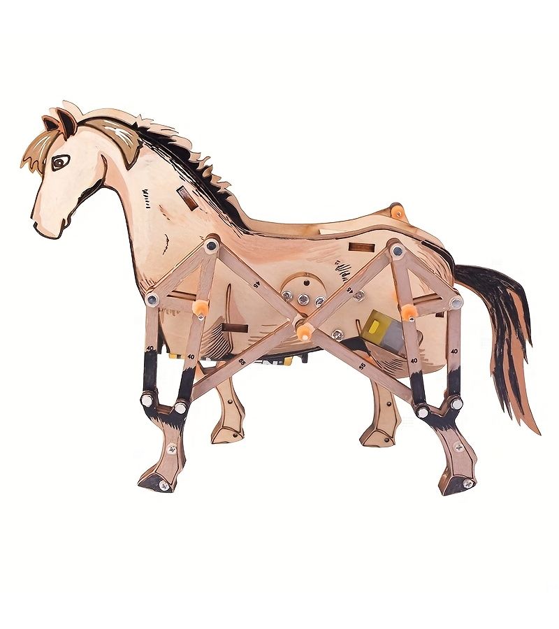 Mechanical Horse Physics Education Experiment Steam Puzzle 1pc Desktop Ornament - Image 5