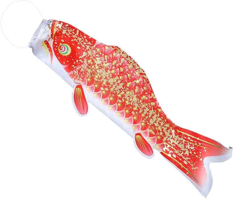 LIOOBO Japanese Garden Decor Fish Windsock Outdoor Hanging Decoration Japanese Carp Streamer - Image 1