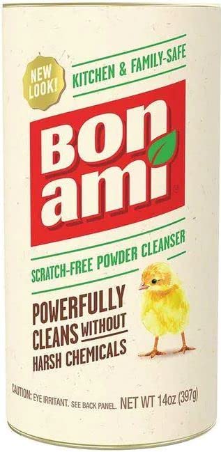 BON AMI Powder Cleanser for Kitchens & Bathrooms - All Types of Surfaces, Cleans Grime & Dirt, Polishes Surfaces, Absorbs Odors (3 Pack) - Image 2