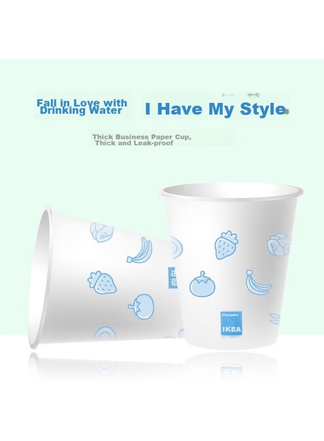 Sodolike 400 230ml Paper Cups, Disposable Cups For Home And Business Use, Thickened Leak-proof Coffee Cups - Image 2