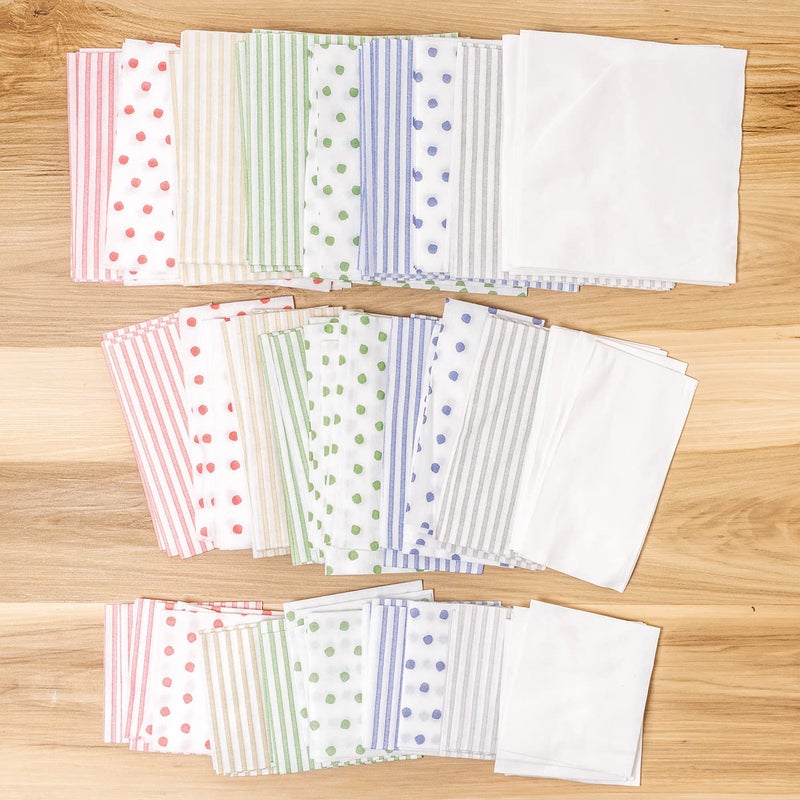 Vietri Vietri Papersoft Napkins Bianco Solid Cocktail Napkins Pack of 20  Set of 6 Spunlace Table Napkins  - Image 5