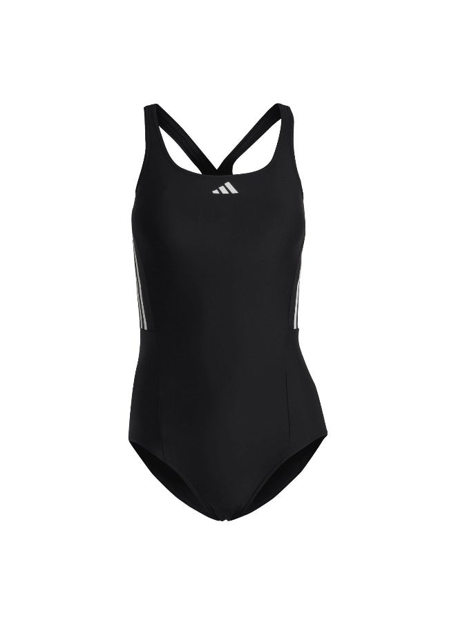 Adidas adidas 3S Mid Suit C Black Swim Swimwear 26"  - Image 1