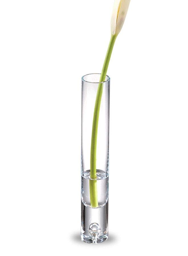 Badash Galaxy Bud Vase - 8.5” Lead-Free Crystal Glass Table Centerpiece Décor - Image 1