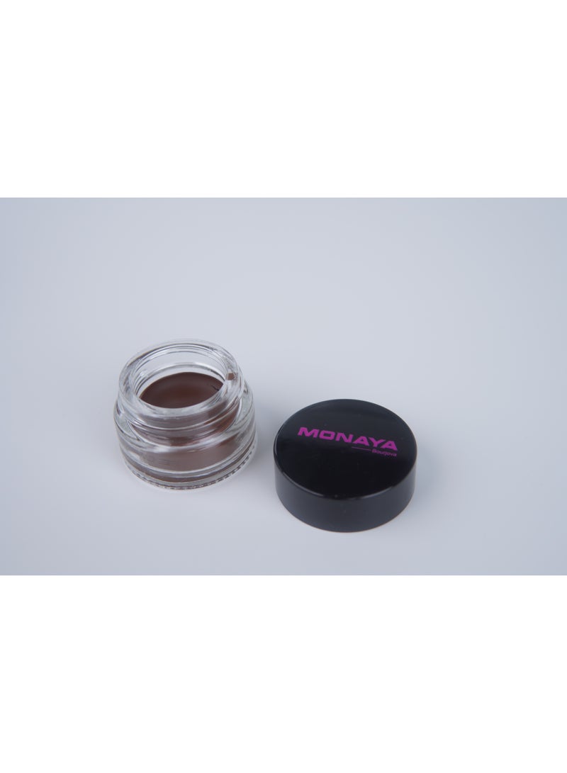 مونايا R001 داي كريم آي برو – بودرة حواجب ناعمة وطبيعية، تساعد على تحديد وتعزيز شكل الحواجب، حجم مدمج مناسب للحقيبة أو السفر - Image 4