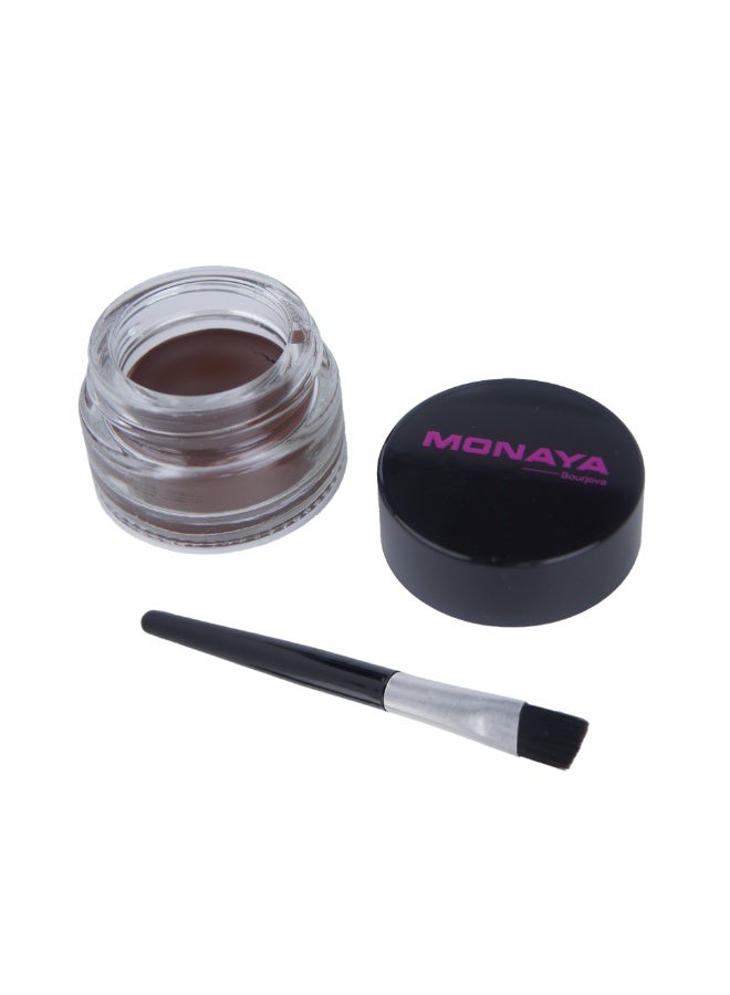 مونايا R001 داي كريم آي برو – بودرة حواجب ناعمة وطبيعية، تساعد على تحديد وتعزيز شكل الحواجب، حجم مدمج مناسب للحقيبة أو السفر - Image 1