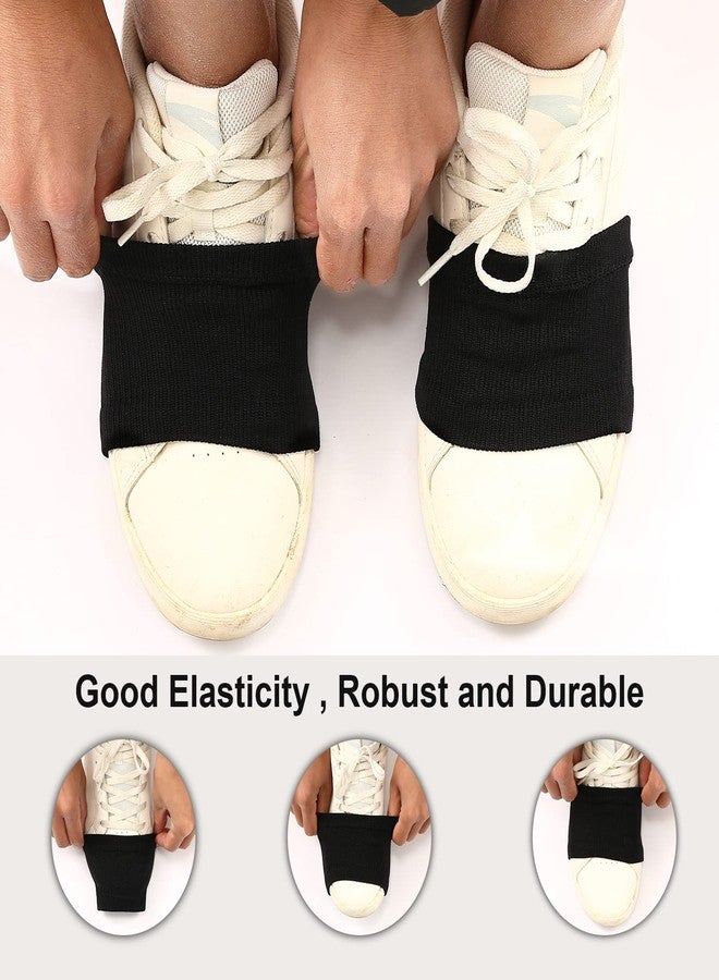 Hersent Shoe Socks for Dancing,Shoe Socks Over Sneakers,Ballet Dancers Sock for Pivots Non-Slip Sock for Dancing on Smooth Floors Black - Image 2