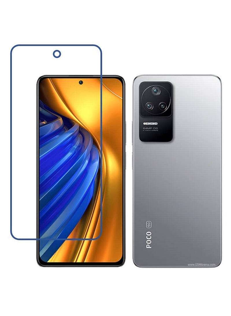 Super Tempered Glass Screen Protector Clear Designed For Xiaomi Poco F4 Full Screen Coverage And Bubble Free - Image 1