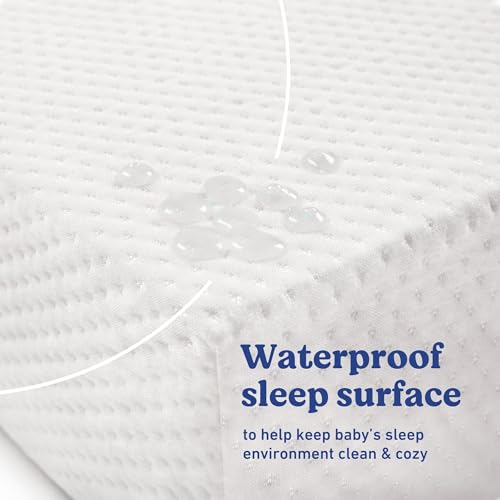 Graco Premium Crib Mattress & Protector Value Bundle (2-Pack) – Includes GREENGUARD Gold Certified Crib & Toddler Mattress, GREENGUARD Gold Certified Waterproof Protector - Image 5