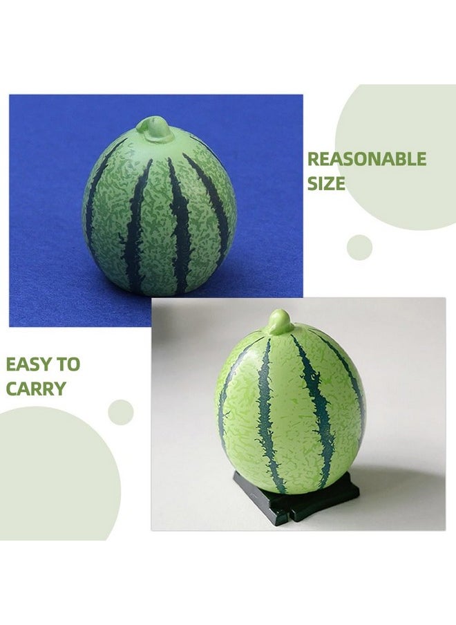 PRETYZOOM PRETYZOOM 12pcs Mini Fake Watermelon Artificial Watermelon Models Faux Miniature Watermelons Props Lifelike Realistic Fruits for Photo Props Window Kitchen Shop Display  - Image 3