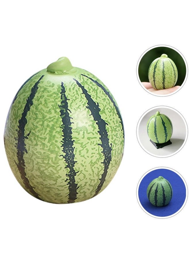 PRETYZOOM PRETYZOOM 12pcs Mini Fake Watermelon Artificial Watermelon Models Faux Miniature Watermelons Props Lifelike Realistic Fruits for Photo Props Window Kitchen Shop Display  - Image 5