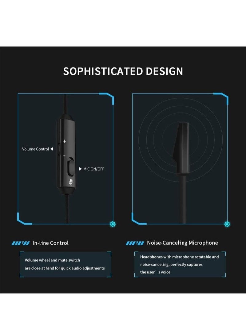 NUBWO N12 Gaming Wired Headphones With Mic For PS4/PS5/XOne/XSeries/NSwitch/PC - Image 5
