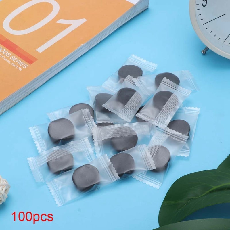 Compressed Facial Mask Paper 50 Count Bamboo Charcoal Fiber - Non-Irritating Strong Water Absorption - Easy To Use Compressed Mask for Daily Skin Care Routine - Image 4